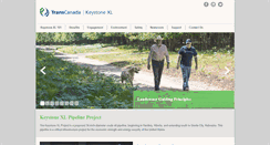 Desktop Screenshot of keystone-xl.com